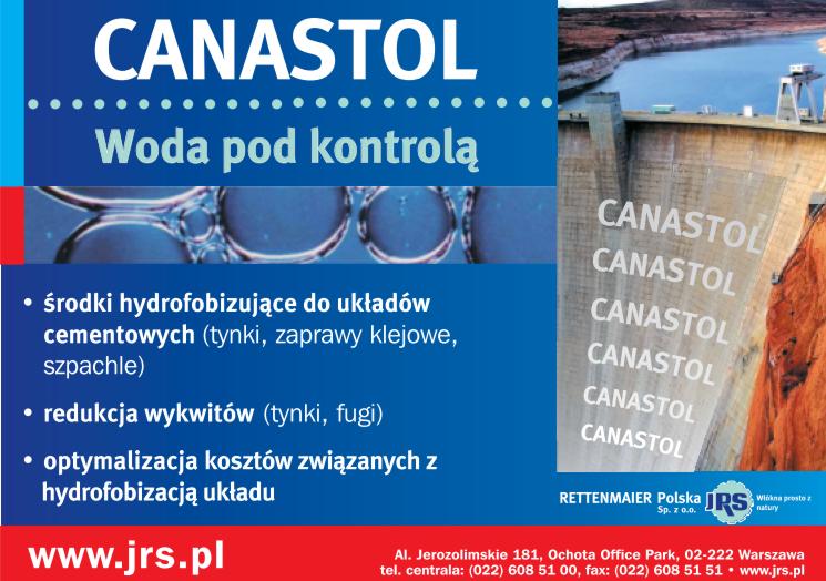 CANASTOL - woda pod kontrolą (reklama)