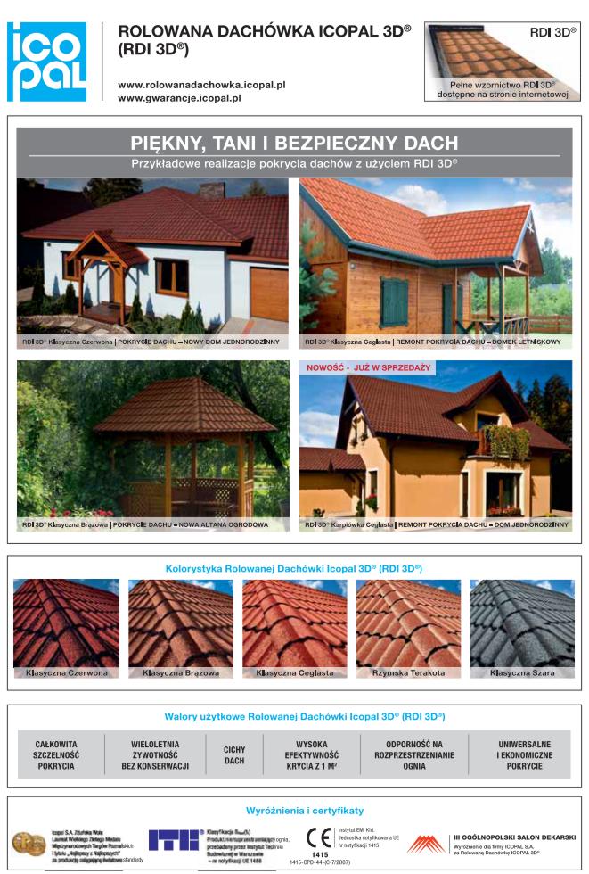 ICOPAL - piękny, tani i ezpieczny dach (reklama)