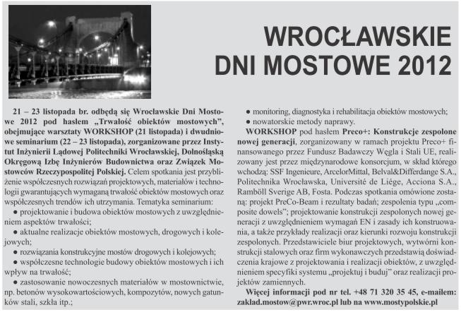 Wrocławskie dni mostowe 2012 (reklama)
